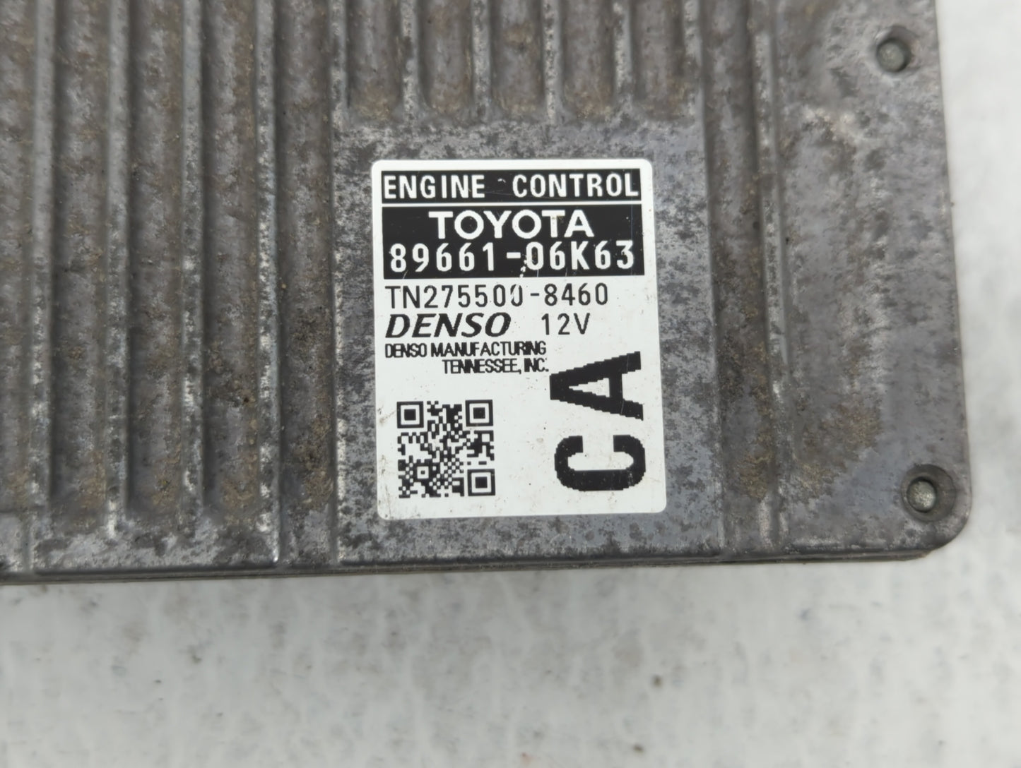 2012-2014 Toyota Camry PCM Engine Control Computer ECU ECM PCU OEM P/N:89661-06K61 89661-06K74 Fits Fits 2012 2013 2014 OEM 