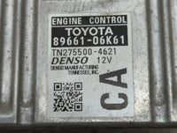 2012-2014 Toyota Camry PCM Engine Control Computer ECU ECM PCU OEM P/N:89661-06K61 Fits Fits 2012 2013 2014 OEM Used Auto Pa