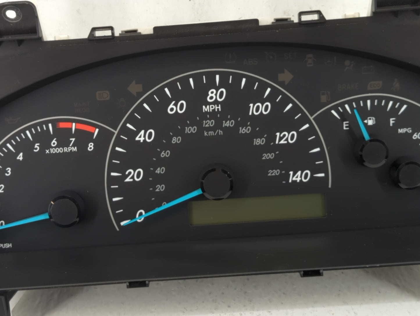 2012 Toyota Camry Instrument Cluster Speedometer Gauges P/N:83800-0X100-00 Fits OEM Used Auto Parts - Oemusedautoparts1.com