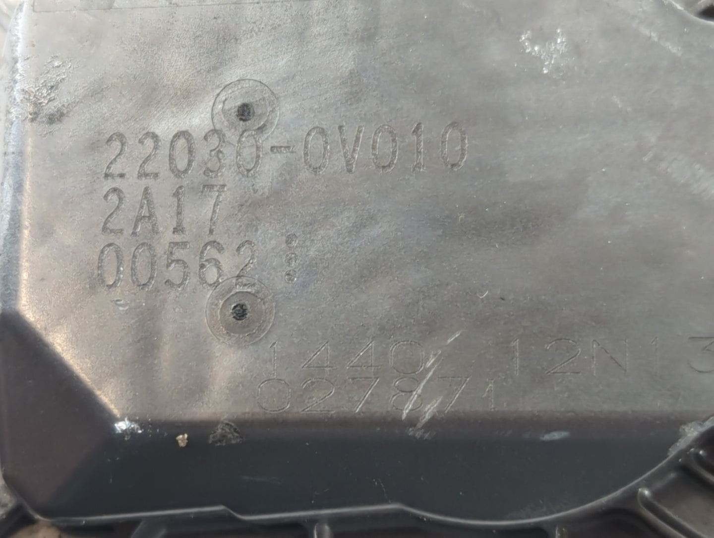2010-2017 Toyota Camry Throttle Body P/N:22030-0V010 Fits Fits 2009 2010 2011 2012 2013 2014 2015 2016 2017 2018 2019 OEM Us