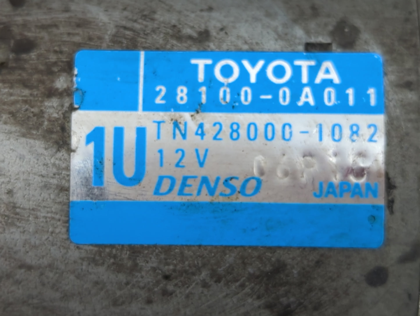 2004-2017 Toyota Camry Car Starter Motor Solenoid OEM P/N:TN428000-1082 28100-0A011 Fits OEM Used Auto Parts - Oemusedautopa