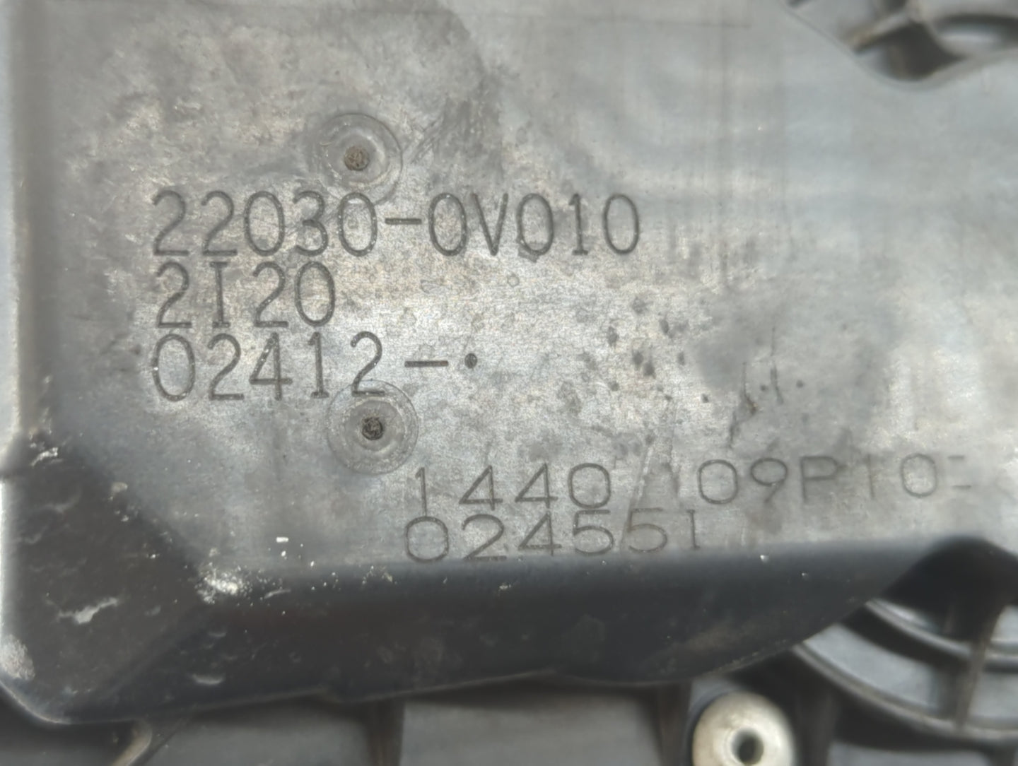 2010-2017 Toyota Camry Throttle Body P/N:22030-0V010 Fits Fits 2009 2010 2011 2012 2013 2014 2015 2016 2017 2018 2019 OEM Us