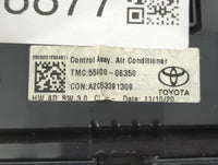 2012-2014 Toyota Camry Climate Control Module Temperature AC/Heater Replacement P/N:A2C53391309 55900-06350 Fits OEM Used Au