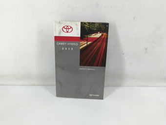 compare product 2012 Toyota Camry Owners Manual Book Guide P/N:01999-33A41 OEM Used Auto Parts
