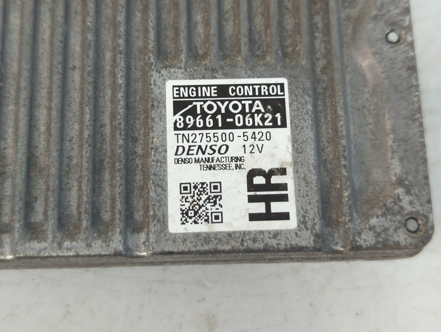 2012-2014 Toyota Camry PCM Engine Control Computer ECU ECM PCU OEM P/N:89661-06K21 Fits Fits 2012 2013 2014 OEM Used Auto Pa