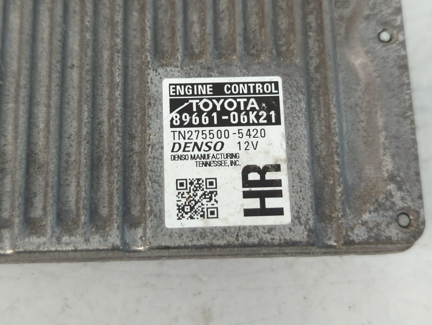 2012-2014 Toyota Camry PCM Engine Control Computer ECU ECM PCU OEM P/N:89661-06K21 Fits Fits 2012 2013 2014 OEM Used Auto Pa