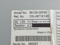 2012-2013 Toyota Corolla Radio AM FM Cd Player Receiver Replacement Fits Fits 2012 2013 OEM Used Auto Parts - Oemusedautopar