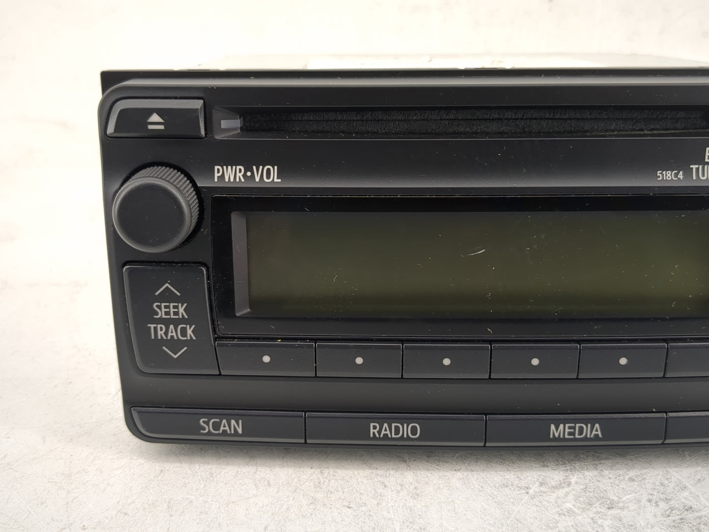 2012-2013 Toyota Corolla Radio AM FM Cd Player Receiver Replacement P/N:86120-12F90 Fits Fits 2012 2013 OEM Used Auto Parts 