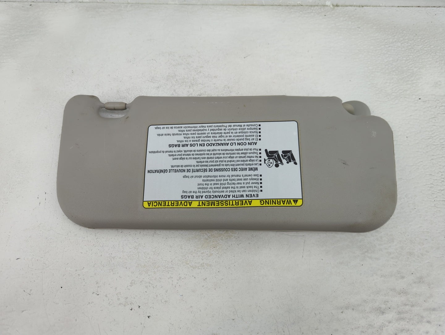 2009-2013 Toyota Corolla Sun Visor Shade Replacement Driver Left Mirror Fits Fits 2009 2010 2011 2012 2013 OEM Used Auto Par