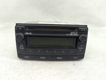 2012-2013 Toyota Corolla Radio AM FM Cd Player Receiver Replacement P/N:86120-02F90 Fits Fits 2012 2013 OEM Used Auto Parts 