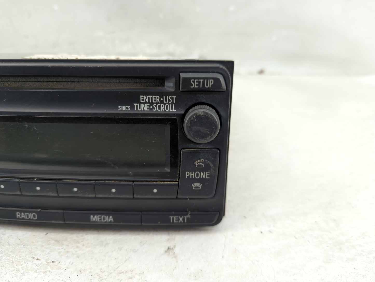 2012-2013 Toyota Corolla Radio AM FM Cd Player Receiver Replacement P/N:86120-02F90 Fits Fits 2012 2013 OEM Used Auto Parts 