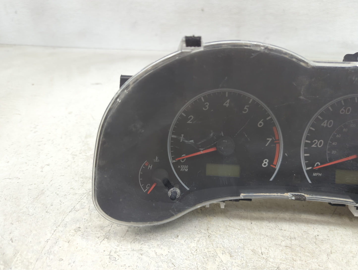 2012 Toyota Corolla Instrument Cluster Speedometer Gauges P/N:83800-02V61-00 Fits OEM Used Auto Parts - Oemusedautoparts1.co