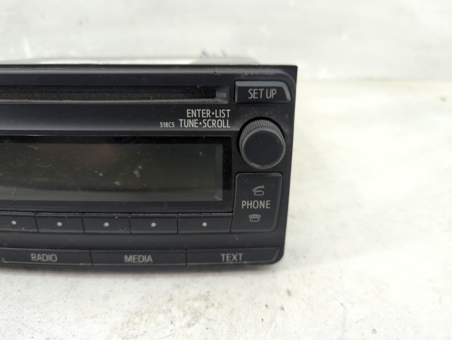 2012-2013 Toyota Corolla Radio AM FM Cd Player Receiver Replacement P/N:86120-02F90 CQ-JS71E14D Fits Fits 2012 2013 OEM Used