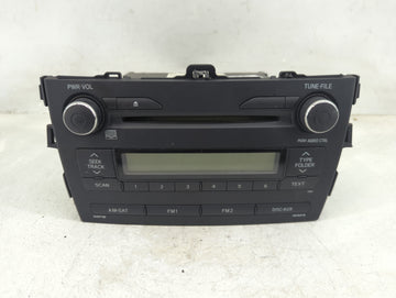 2011-2013 Toyota Corolla Radio AM FM Cd Player Receiver Replacement P/N:86120-02E50 Fits Fits 2011 2012 2013 OEM Used Auto P