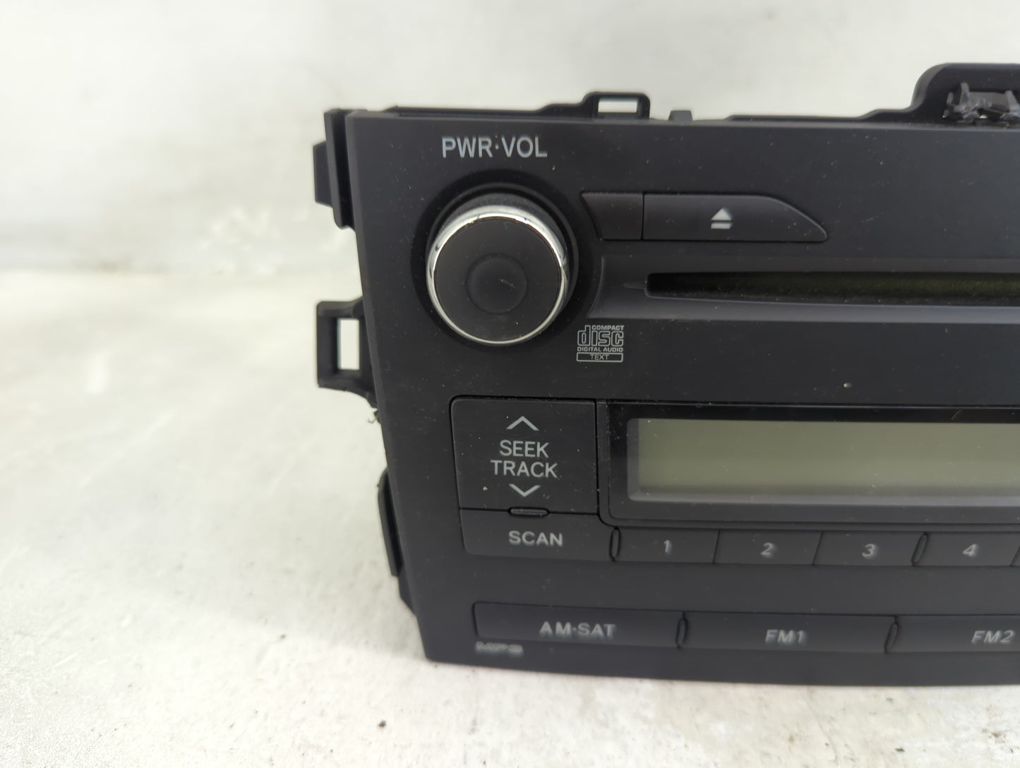 2011-2013 Toyota Corolla Radio AM FM Cd Player Receiver Replacement P/N:86120-02E50 Fits Fits 2011 2012 2013 OEM Used Auto P