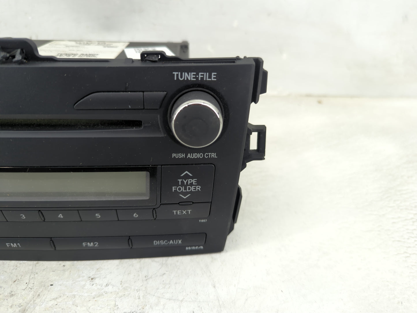 2011-2013 Toyota Corolla Radio AM FM Cd Player Receiver Replacement P/N:86120-02E50 Fits Fits 2011 2012 2013 OEM Used Auto P