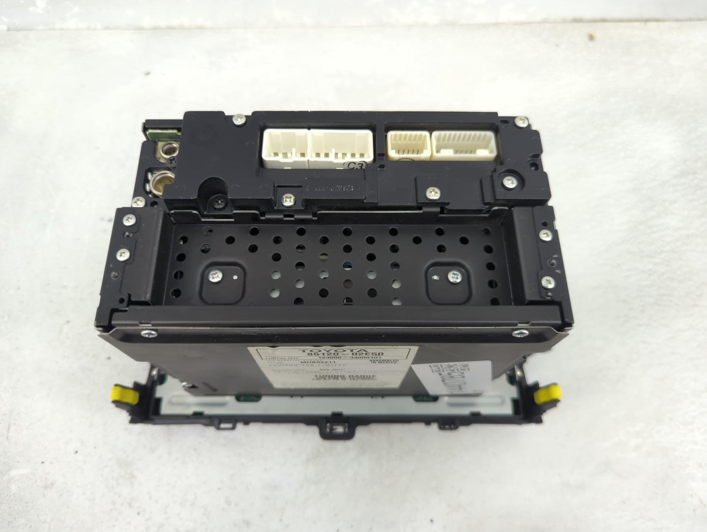 2011-2013 Toyota Corolla Radio AM FM Cd Player Receiver Replacement P/N:86120-02E50 Fits Fits 2011 2012 2013 OEM Used Auto P