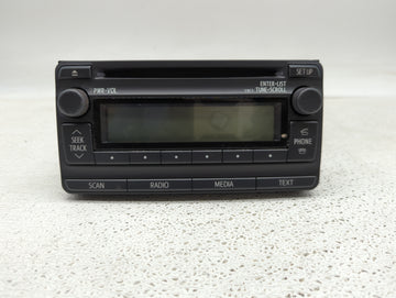 2012-2013 Toyota Corolla Radio AM FM Cd Player Receiver Replacement P/N:86120-02F90 Fits Fits 2012 2013 OEM Used Auto Parts 