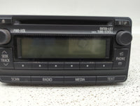 2012-2013 Toyota Corolla Radio AM FM Cd Player Receiver Replacement P/N:86120-02F90 Fits Fits 2012 2013 OEM Used Auto Parts 