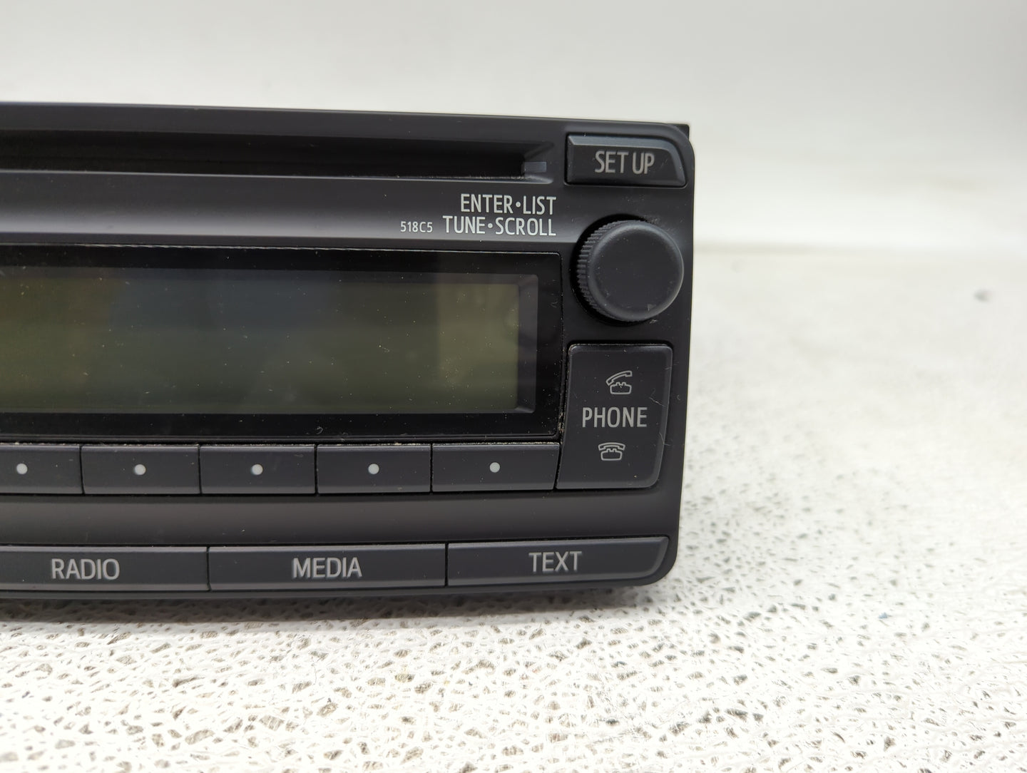 2012-2013 Toyota Corolla Radio AM FM Cd Player Receiver Replacement P/N:86120-02F90 Fits Fits 2012 2013 OEM Used Auto Parts 