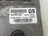 2012 Toyota Corolla PCM Engine Control Computer ECU ECM PCU OEM P/N:89661-0ZA40 28335782 Fits OEM Used Auto Parts - Oemuseda