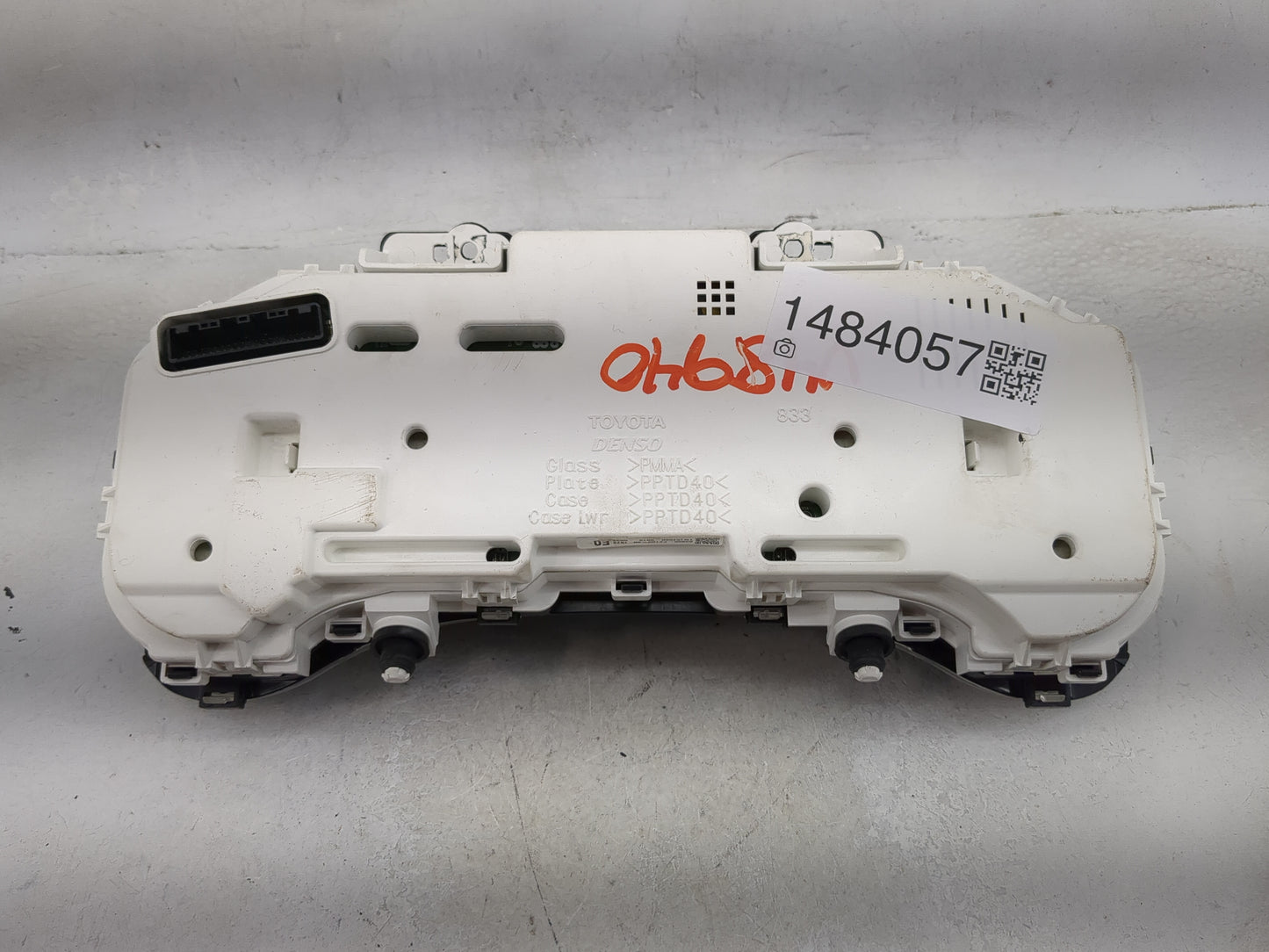 2012-2013 Toyota Corolla Instrument Cluster Speedometer Gauges P/N:83800-F2100-00 TN157550-9913 Miles: Fits Fits 2012 2013 O