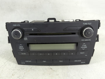 2011-2013 Toyota Corolla Radio AM FM Cd Player Receiver Replacement P/N:11857 121111-3840, PJ302421 Fits Fits 2011 2012 2013
