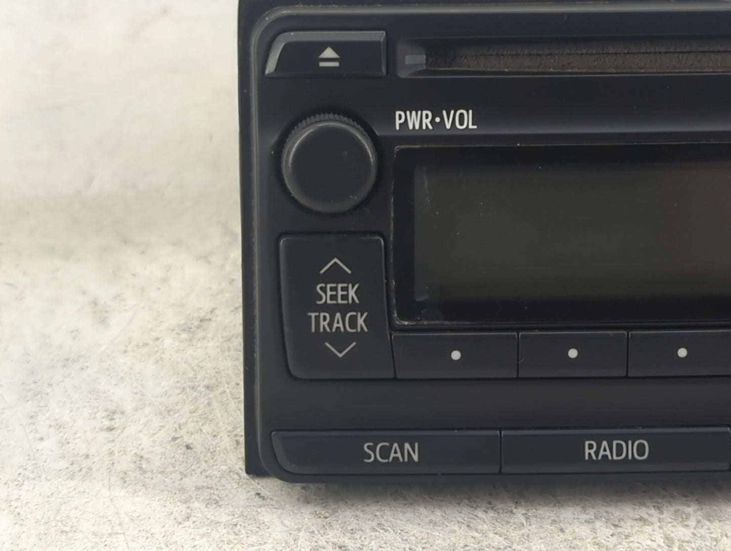 2012-2013 Toyota Corolla Radio AM FM Cd Player Receiver Replacement P/N:86120-02F90 CQ-JS71E14D Fits Fits 2012 2013 OEM Used