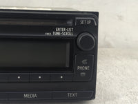 2012-2013 Toyota Corolla Radio AM FM Cd Player Receiver Replacement P/N:86120-02F90 CQ-JS71E14D Fits Fits 2012 2013 OEM Used