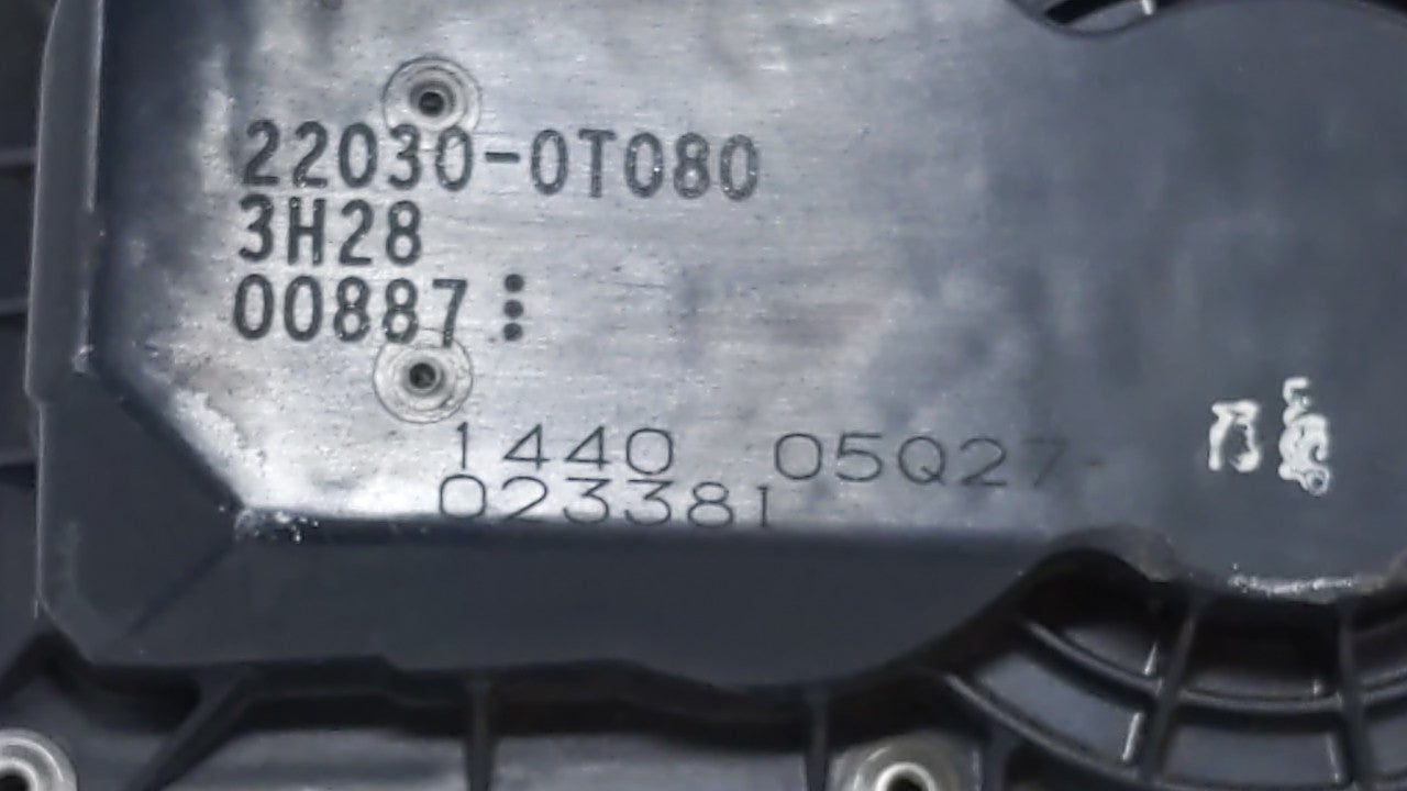 2011-2018 Toyota Corolla Throttle Body P/N:22030-0T080 Fits Fits 2011 2012 2013 2014 2015 2016 2017 2018 OEM Used Auto Parts