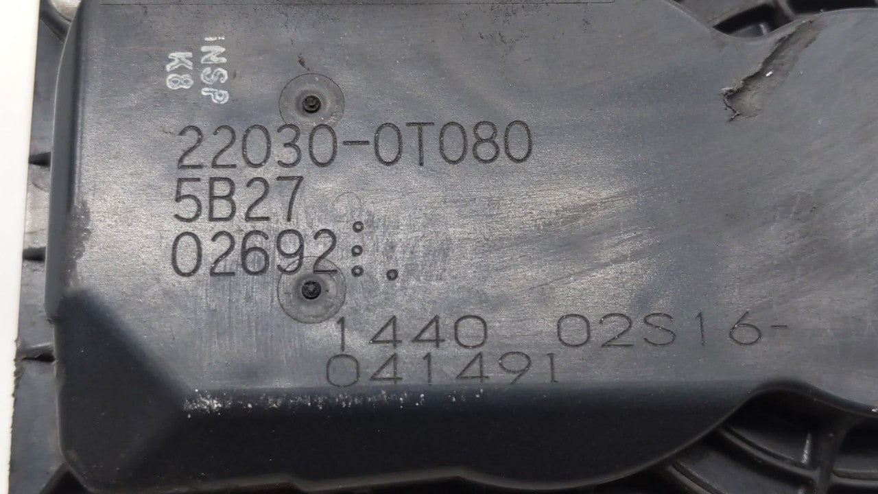 2011-2018 Toyota Corolla Throttle Body P/N:22030-0T080 Fits Fits 2011 2012 2013 2014 2015 2016 2017 2018 OEM Used Auto Parts