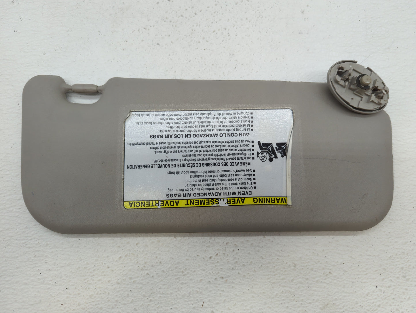 2009-2013 Toyota Corolla Sun Visor Shade Replacement Driver Left Mirror Fits Fits 2009 2010 2011 2012 2013 OEM Used Auto Par