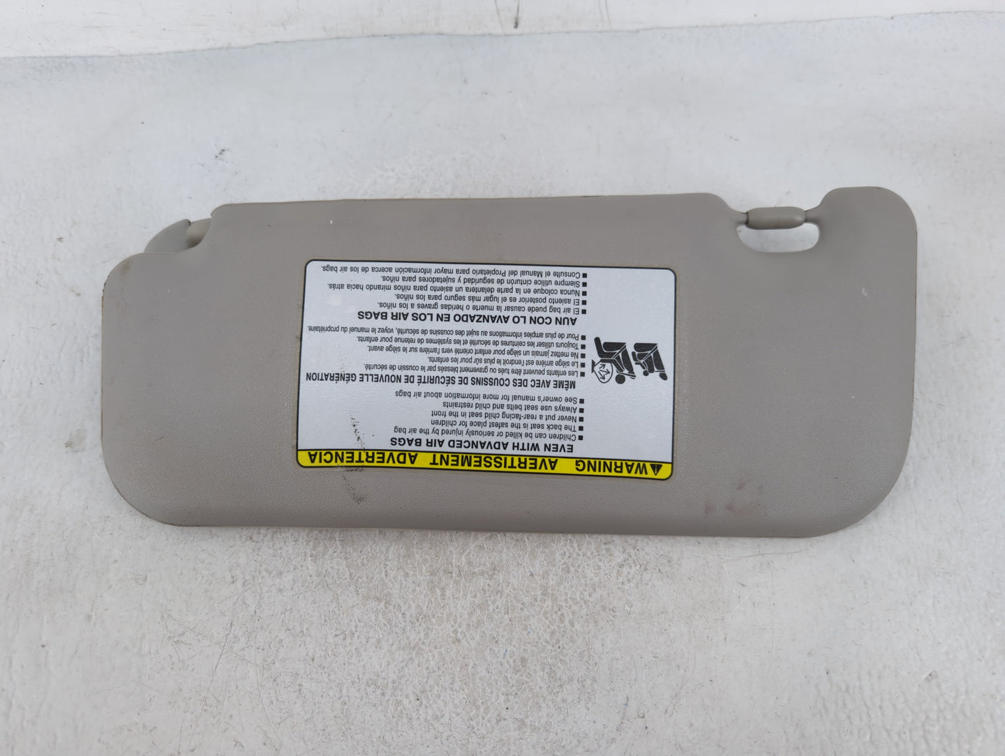 2009-2013 Toyota Corolla Sun Visor Shade Replacement Passenger Right Mirror Fits Fits 2009 2010 2011 2012 2013 OEM Used Auto