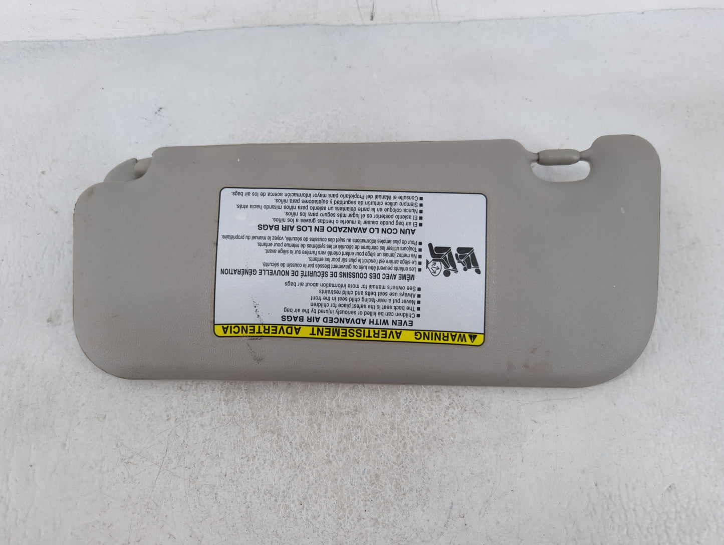 2009-2013 Toyota Corolla Sun Visor Shade Replacement Passenger Right Mirror Fits Fits 2009 2010 2011 2012 2013 OEM Used Auto