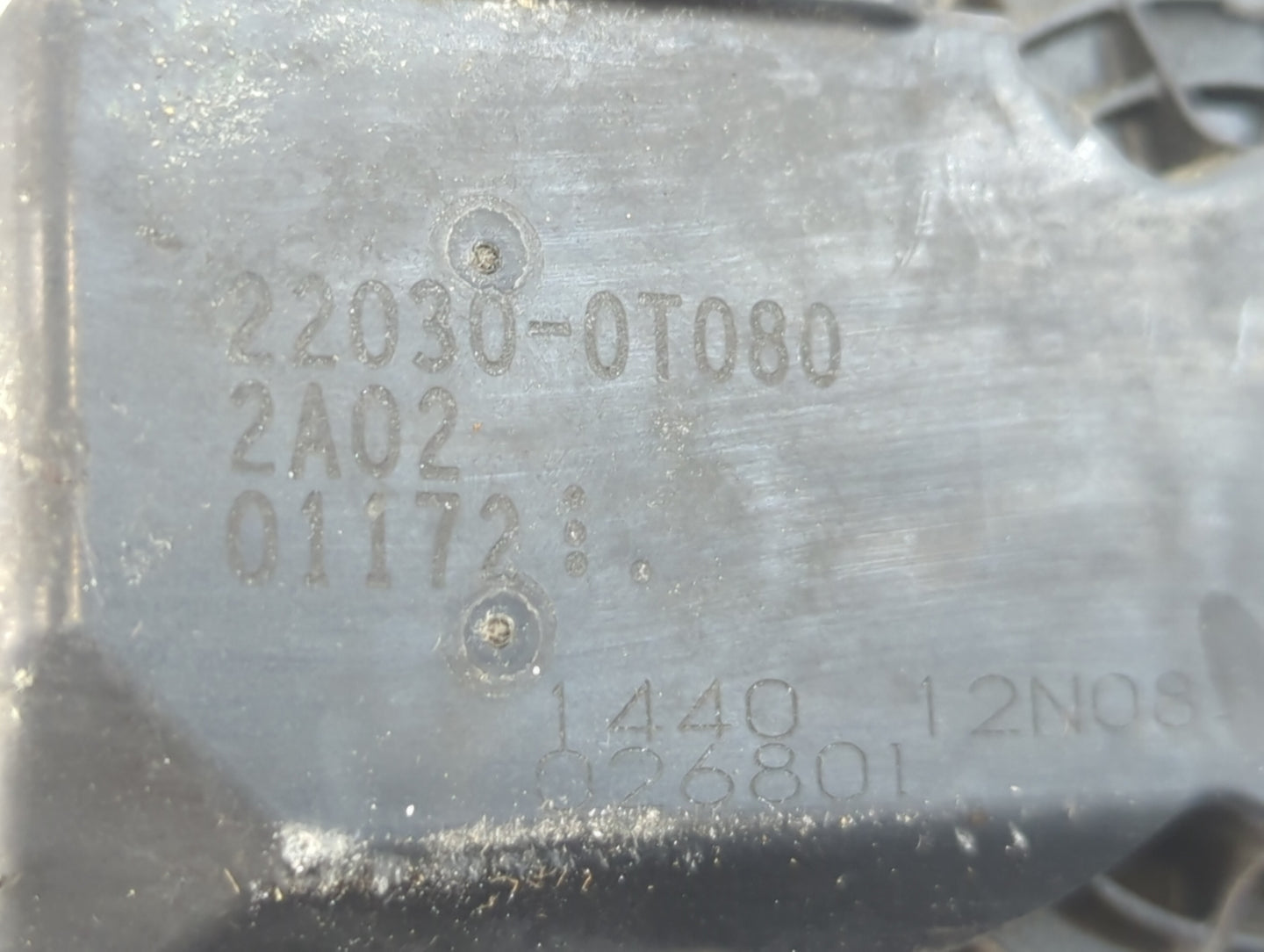 2011-2019 Toyota Corolla Throttle Body P/N:1440 12N08 22030-0T080 Fits Fits 2011 2012 2013 2014 2015 2016 2017 2018 2019 OEM