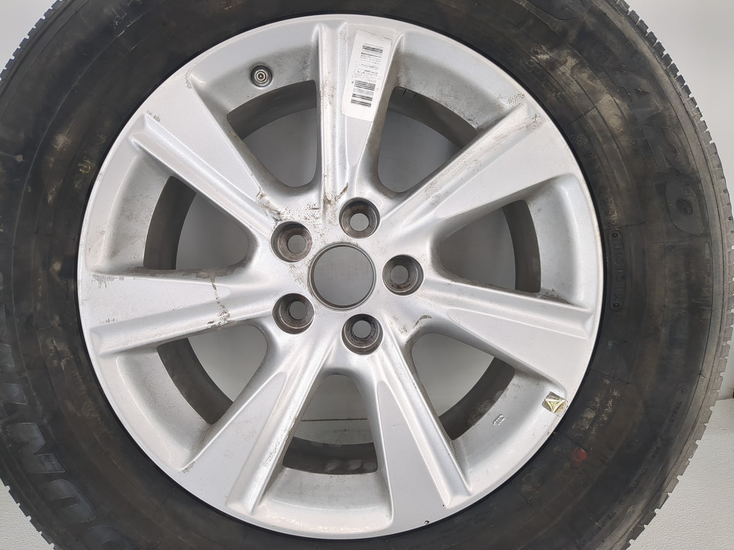 2011-2013 Toyota Highlander Spare Donut Tire Wheel Rim Oem - Oemusedautoparts1.com