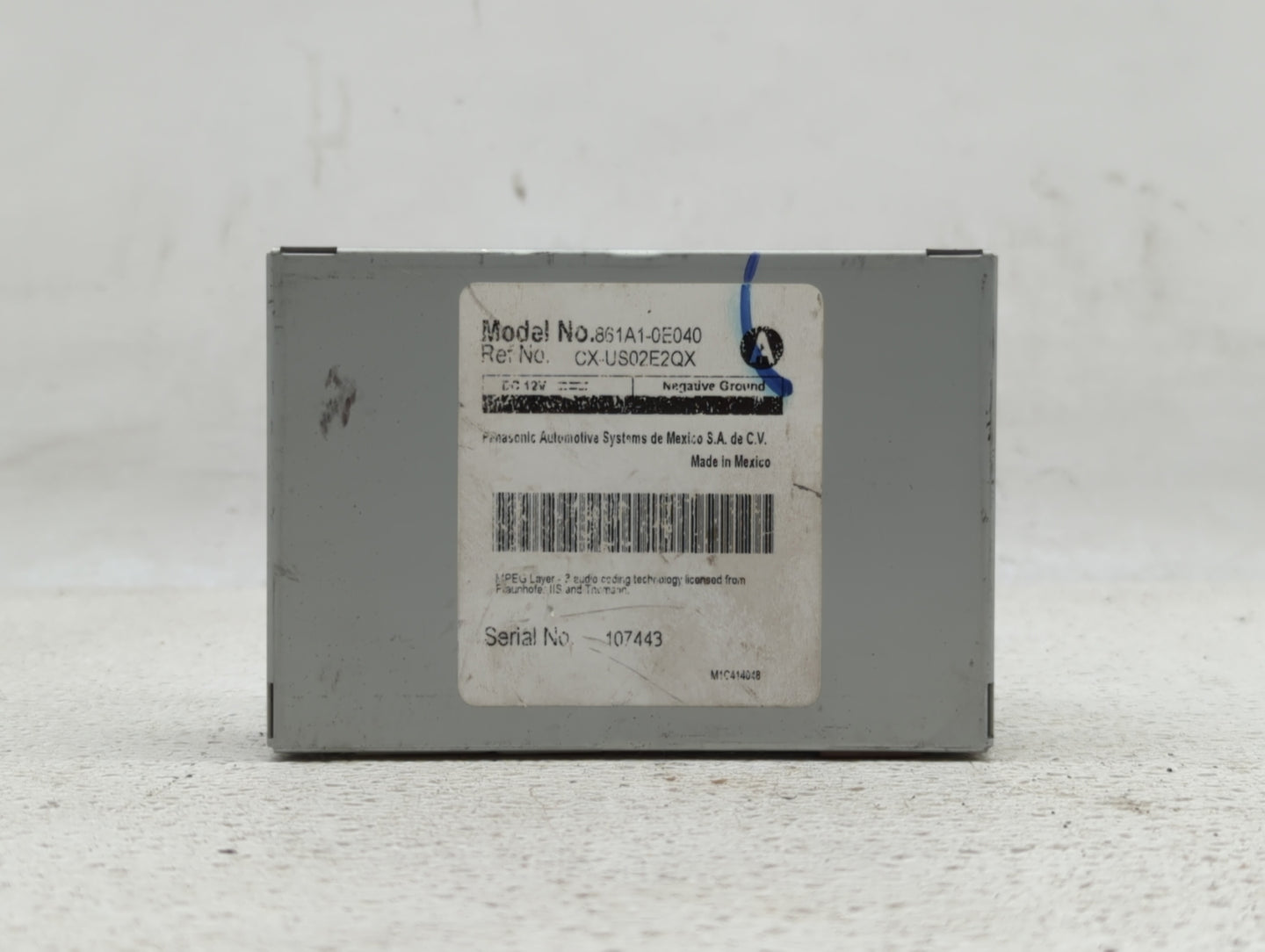 2012 Toyota Highlander Chassis Control Module Ccm Bcm Body Control - Oemusedautoparts1.com