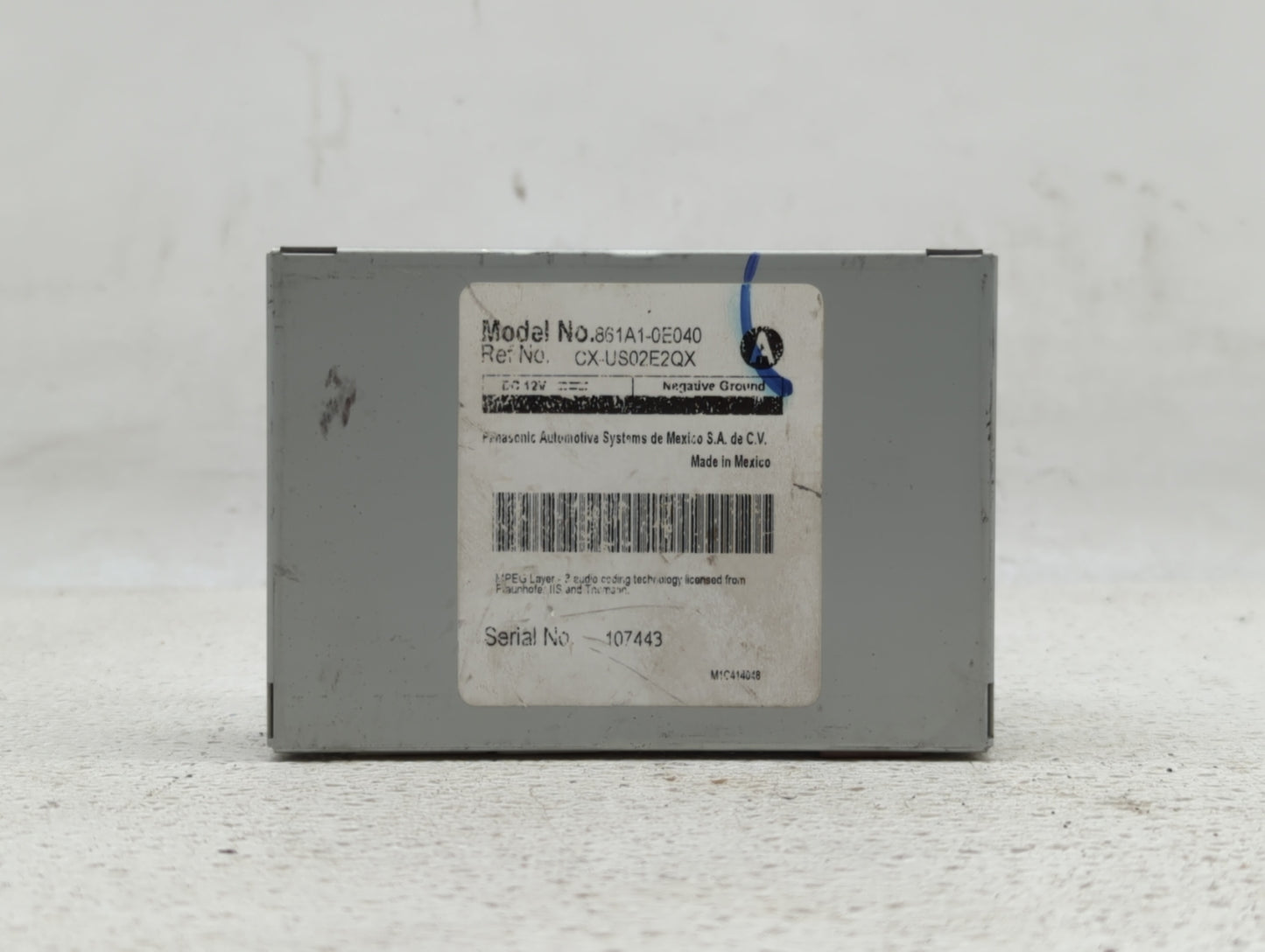 2012 Toyota Highlander Chassis Control Module Ccm Bcm Body Control - Oemusedautoparts1.com