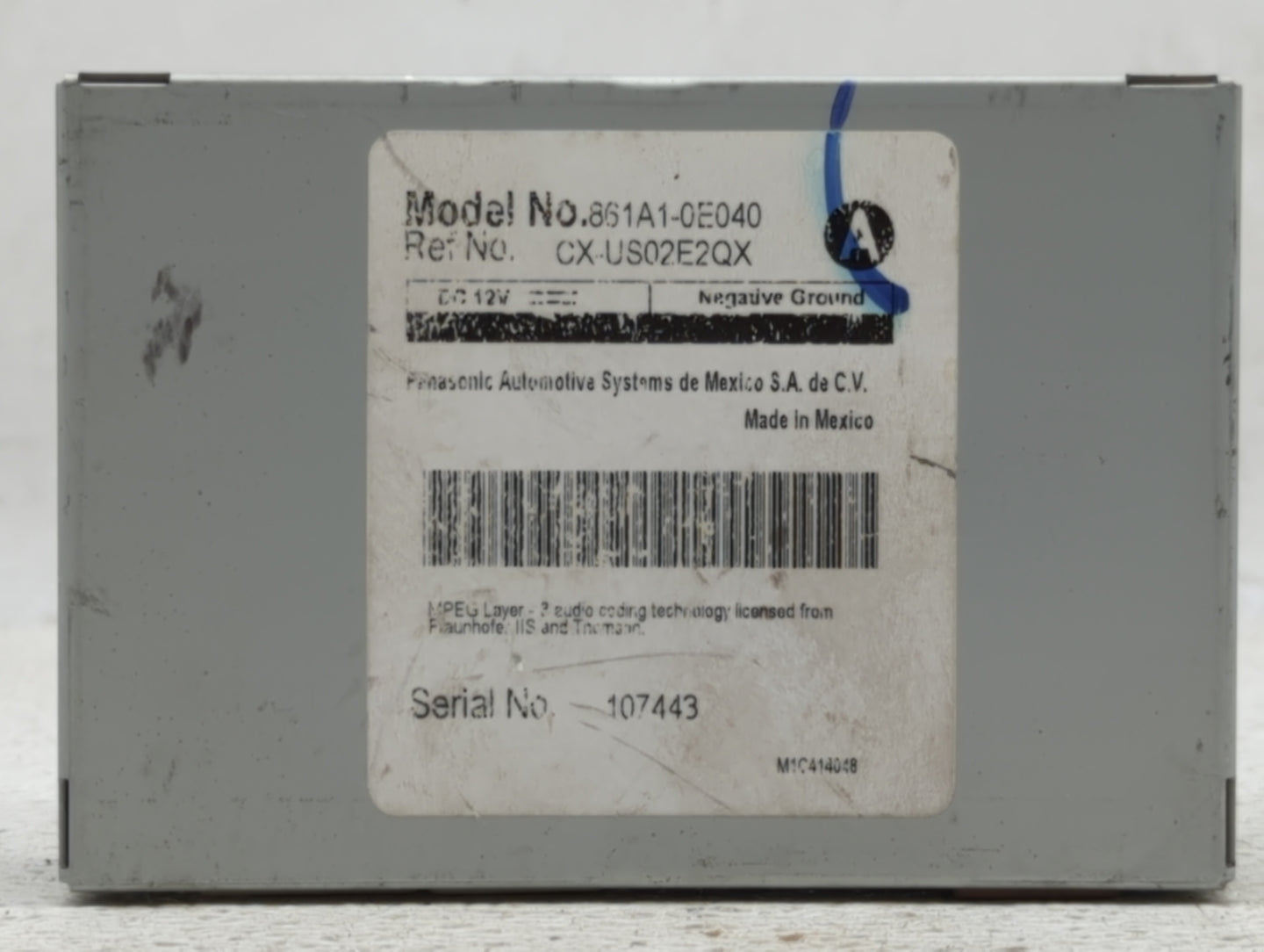 2012 Toyota Highlander Chassis Control Module Ccm Bcm Body Control - Oemusedautoparts1.com