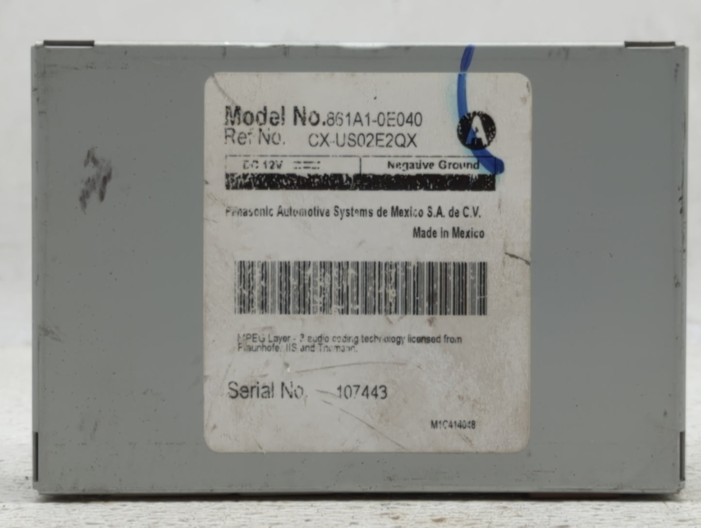 2012 Toyota Highlander Chassis Control Module Ccm Bcm Body Control - Oemusedautoparts1.com