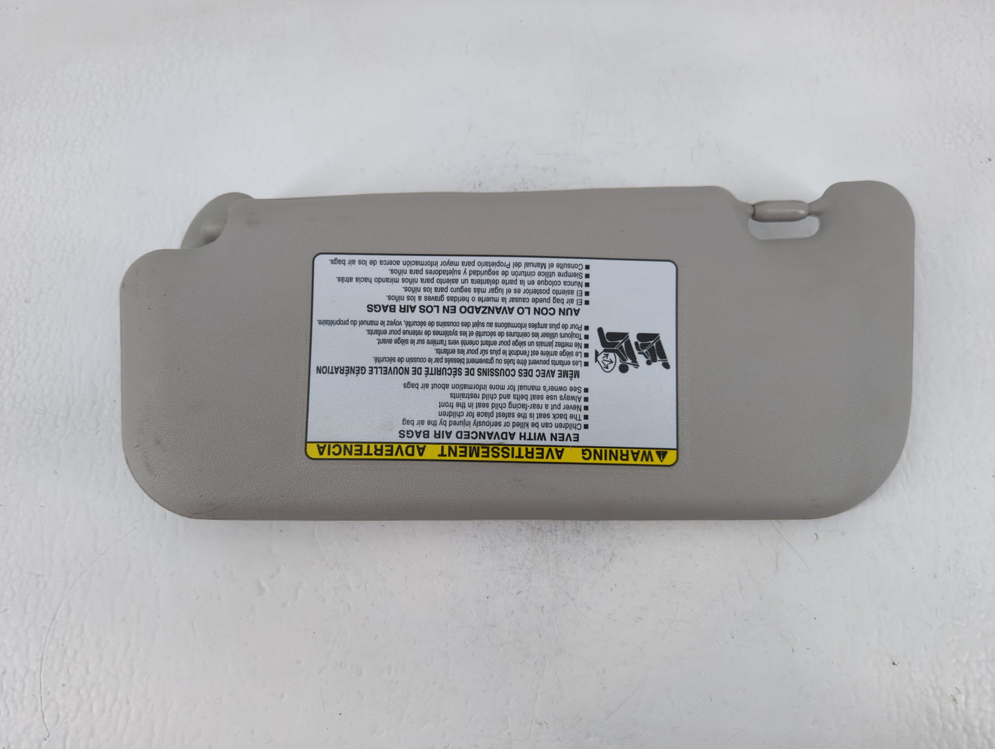 2009-2014 Toyota Matrix Sun Visor Shade Replacement Passenger Right Mirror Fits Fits 2009 2010 2011 2012 2013 2014 OEM Used 