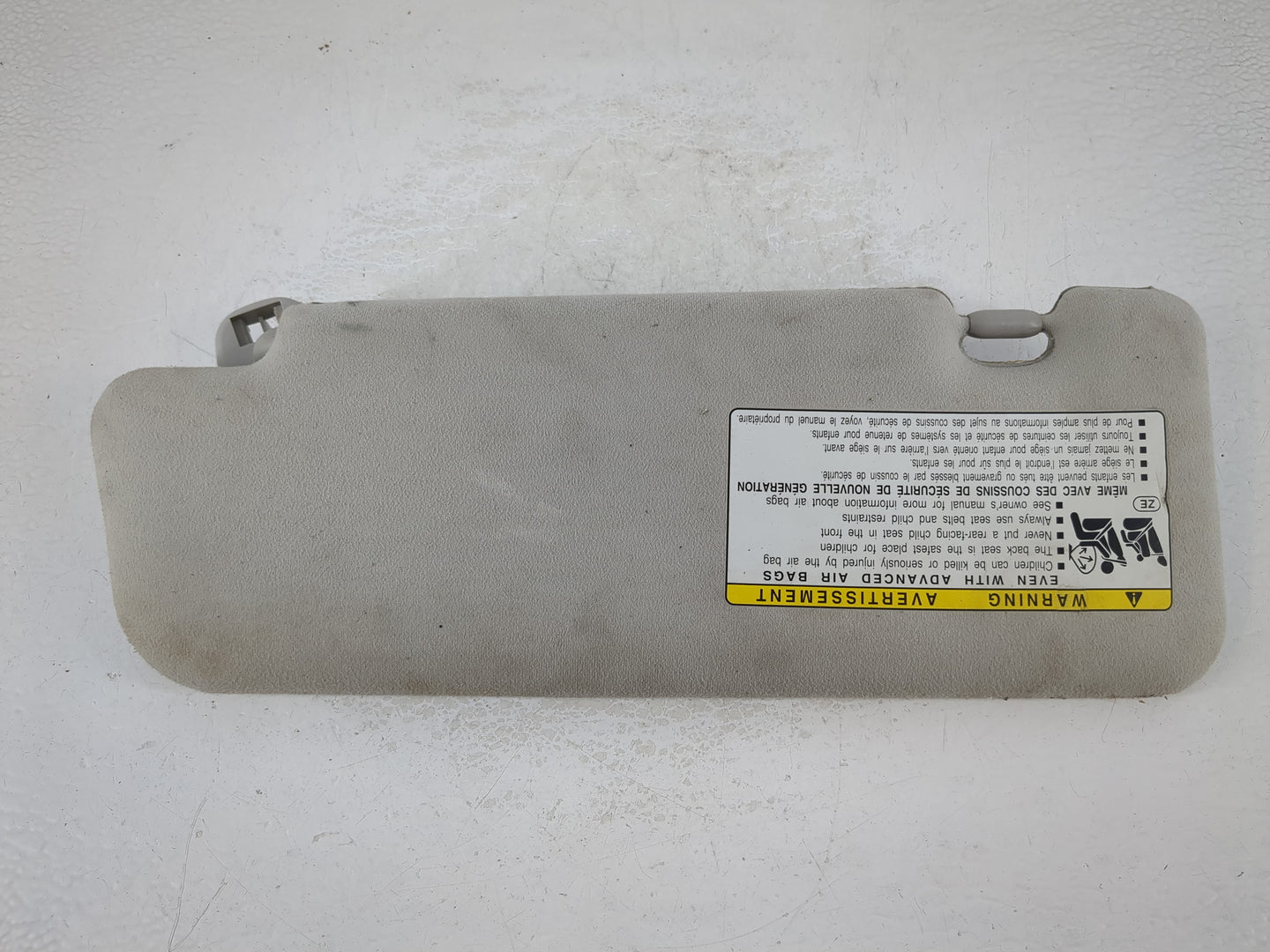 2010-2015 Toyota Prius Sun Visor Shade Replacement Passenger Right Mirror Fits Fits 2010 2011 2012 2013 2014 2015 OEM Used A