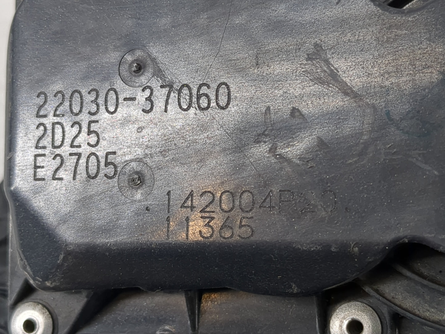 2010-2022 Toyota Prius Throttle Body P/N:22030-37060 Fits Fits 2010 2011 2012 2013 2014 2015 2016 2017 2018 2019 2020 2021 2