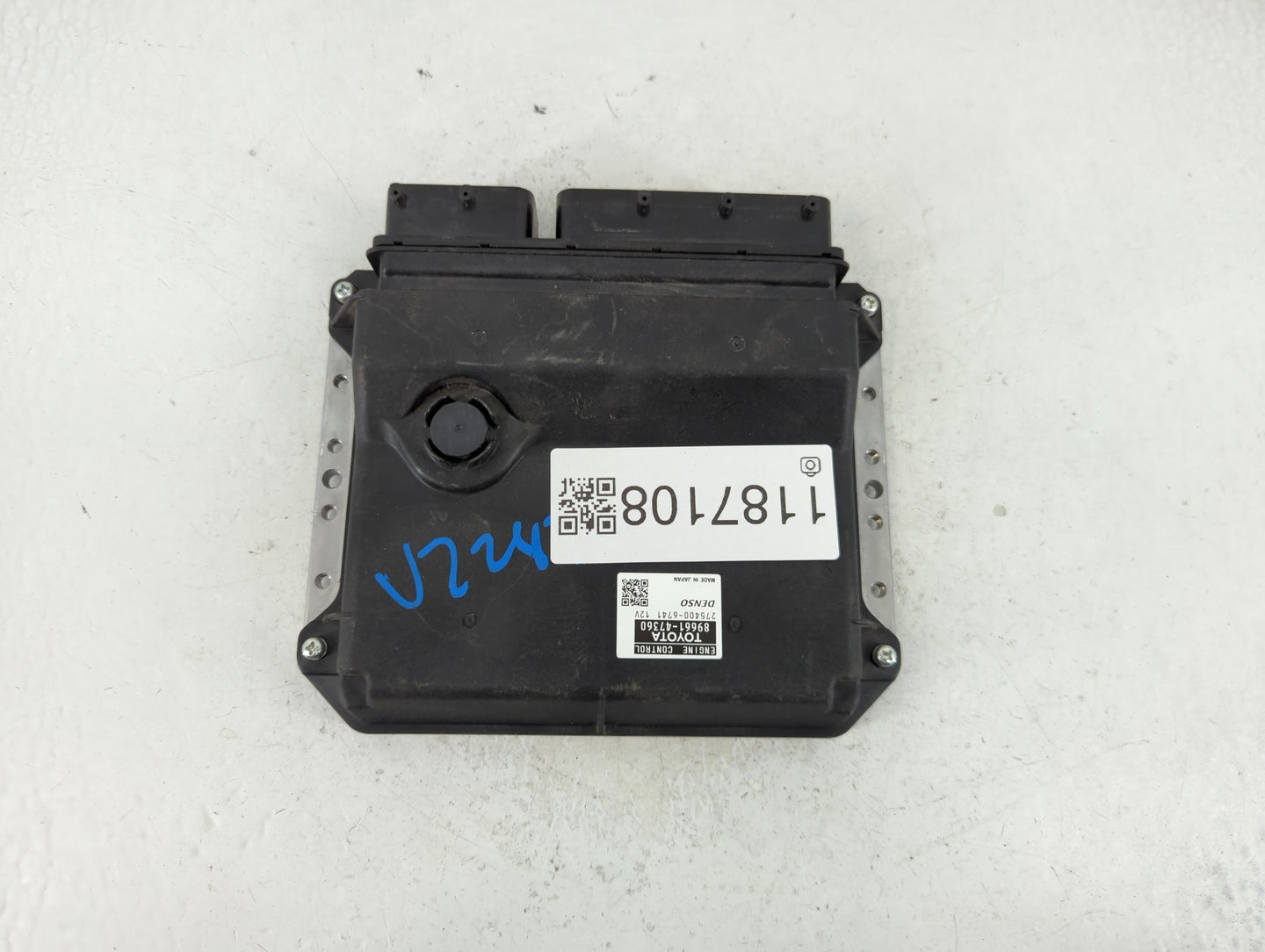 2012 Toyota Prius PCM Engine Control Computer ECU ECM PCU OEM P/N:89661-47360 Fits OEM Used Auto Parts - Oemusedautoparts1.c
