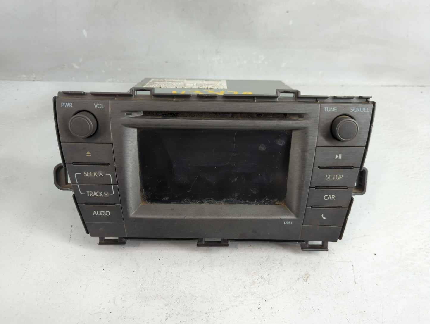 2012-2015 Toyota Prius Radio AM FM Cd Player Receiver Replacement P/N:86140-47050 Fits Fits 2012 2013 2014 2015 OEM Used Aut