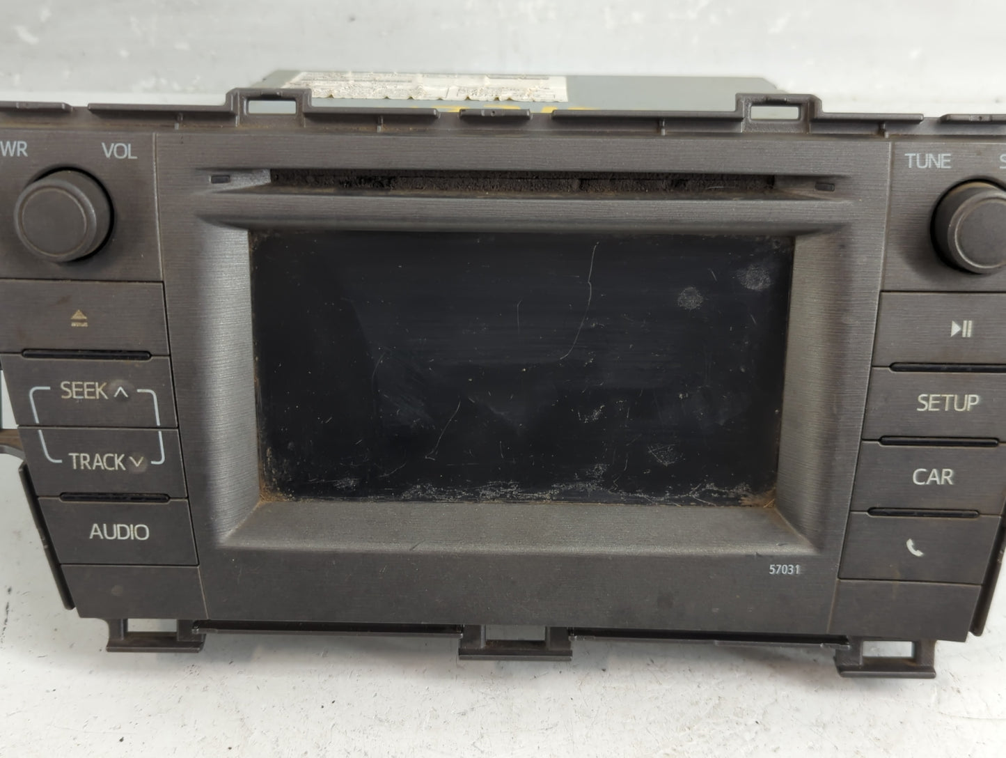 2012-2015 Toyota Prius Radio AM FM Cd Player Receiver Replacement P/N:86140-47050 Fits Fits 2012 2013 2014 2015 OEM Used Aut