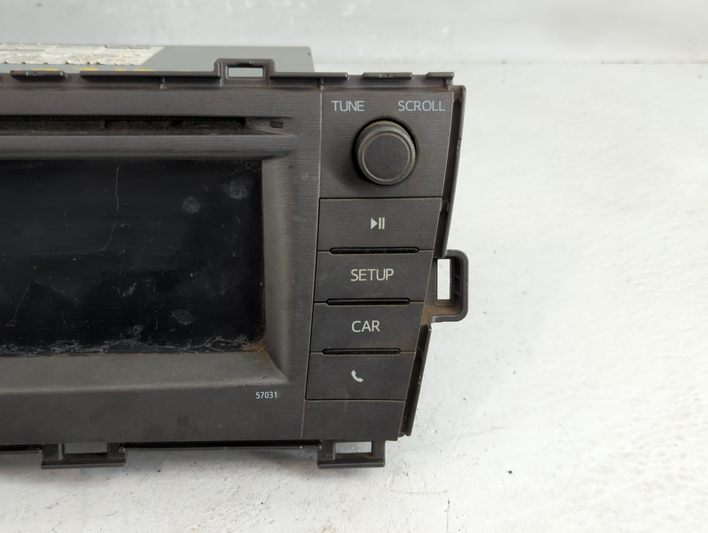 2012-2015 Toyota Prius Radio AM FM Cd Player Receiver Replacement P/N:86140-47050 Fits Fits 2012 2013 2014 2015 OEM Used Aut