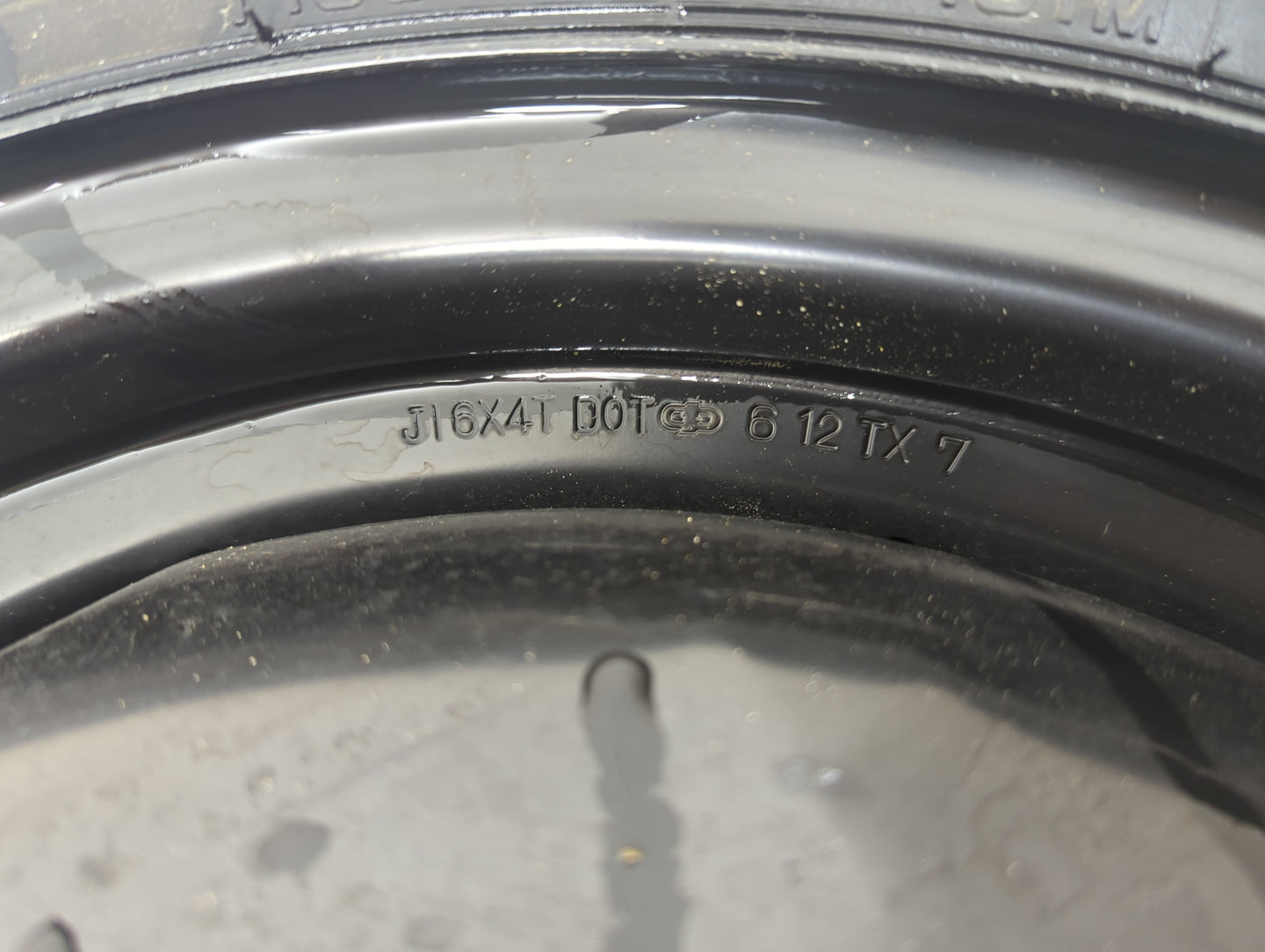 2004-2015 Toyota Prius Spare Donut Tire Wheel Rim Oem 1253061 - Oemusedautoparts1.com
