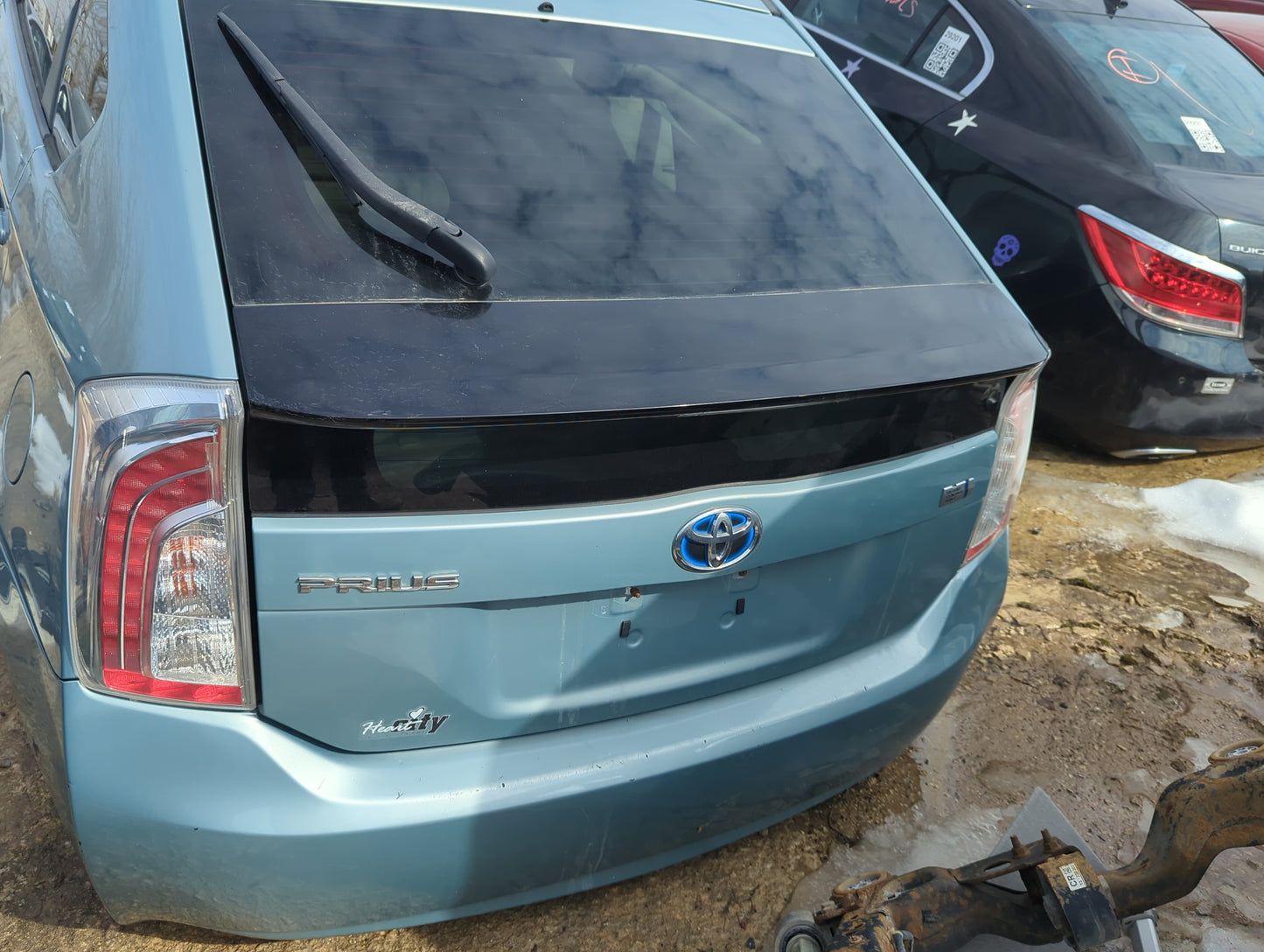 2010-2014 Toyota Prius Trunk/decklid/hatch/tailgate Oem - Oemusedautoparts1.com