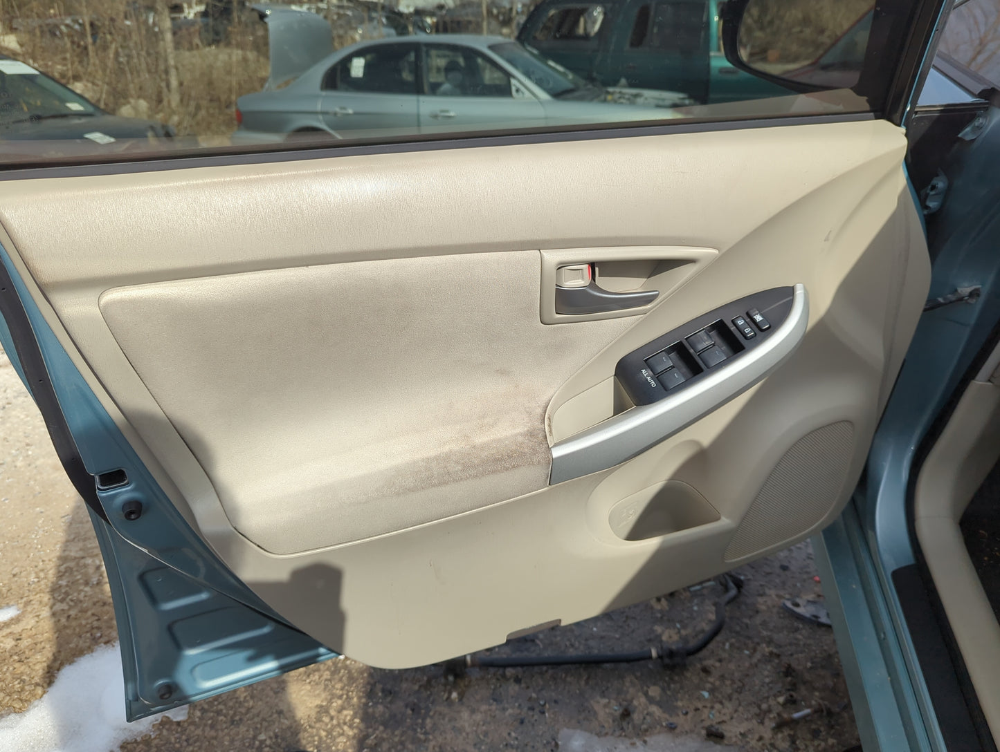 2012 Toyota Prius Front Left Driver Interior Door Panel Trim - Oemusedautoparts1.com